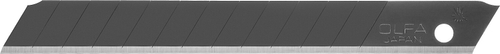 Лезвие OLFA сегментированные EXCEL BLACK, 9х80х0,38мм, 13 сегментов, 10шт