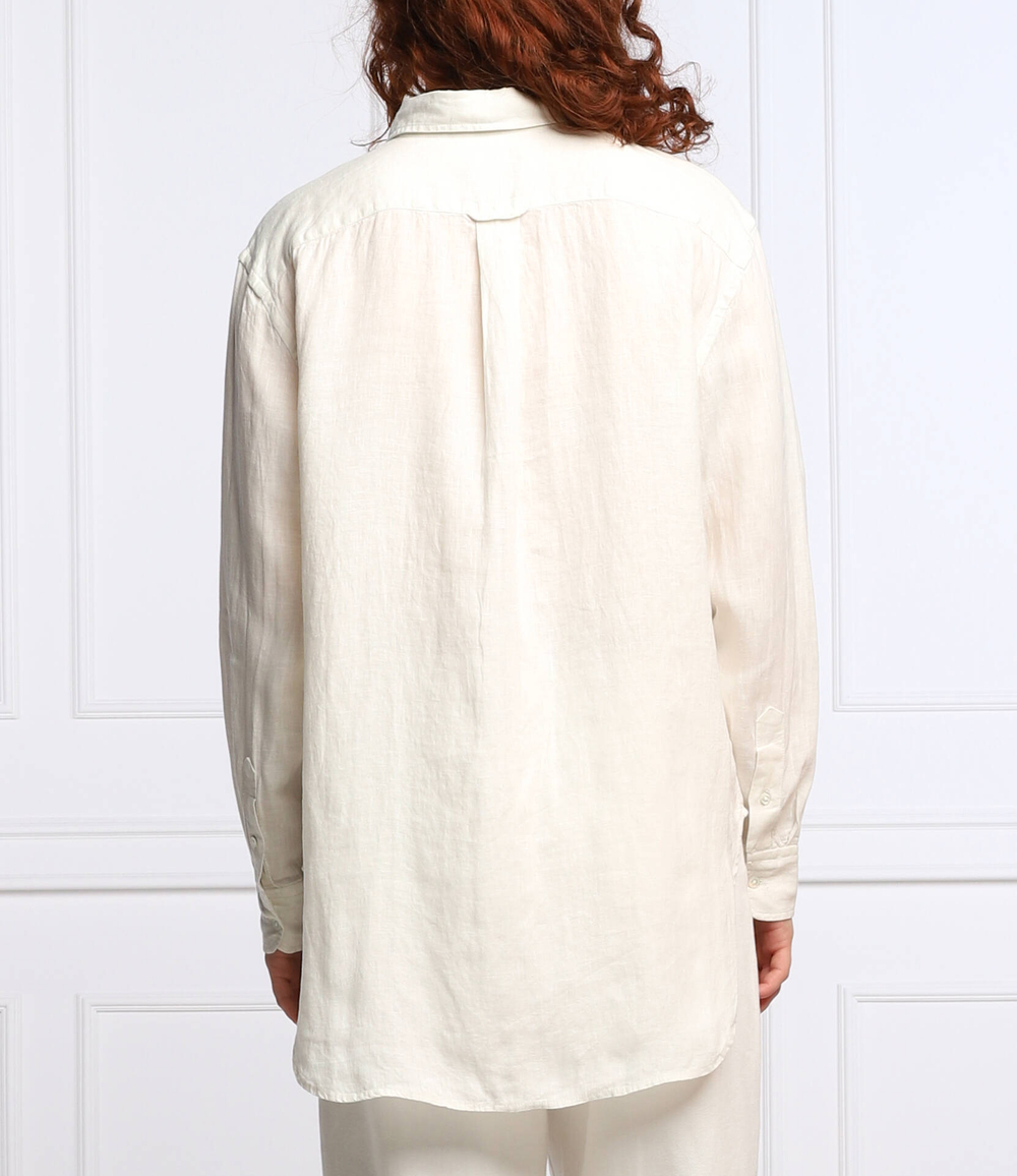 льняная рубашка POLO RALPH LAUREN - кремовый(211858468)