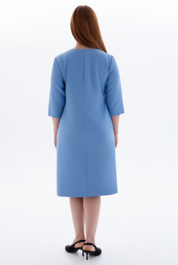 Платье женское 1696ЮП, Небесный #89Неб051696ЮП