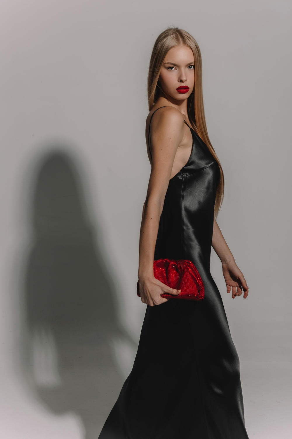 Clutch DIAMOND berry color