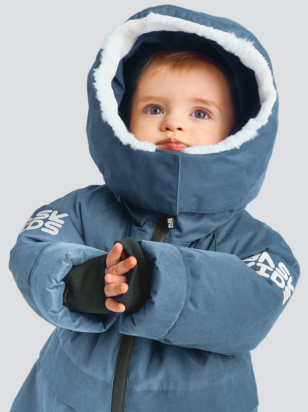 КОМБИНЕЗОН ПУХОВЫЙ ДЛЯ МАЛЫШЕЙ BASK KIDS ALMA