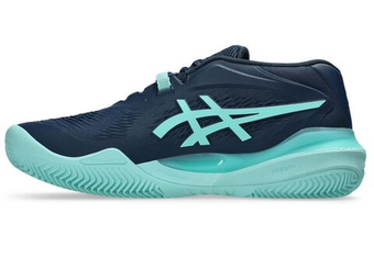 Мужские кроссовки теннисные Asics Gel-Resolution X Clay - night sky/illuminate mint