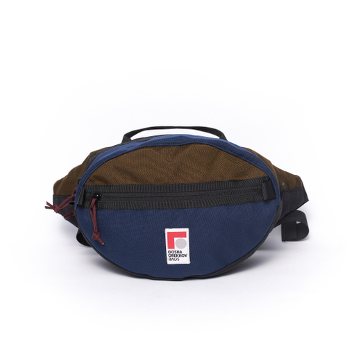 Поясная сумка Giant Waist темно-синий/коричневый