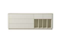 Тумба Tammi 5 ящиков 4 полки ширина 200 см (дымка)