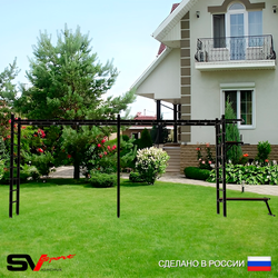 Уличная шведская стенка Sv Sport рукоход х 2 У50900 (Турник/Брусья/Скамья)
