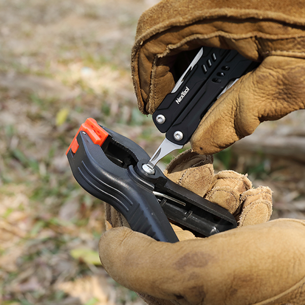 Мультитул Nextool Mini Sailor S11, 10 функций, черный (NE20156C)