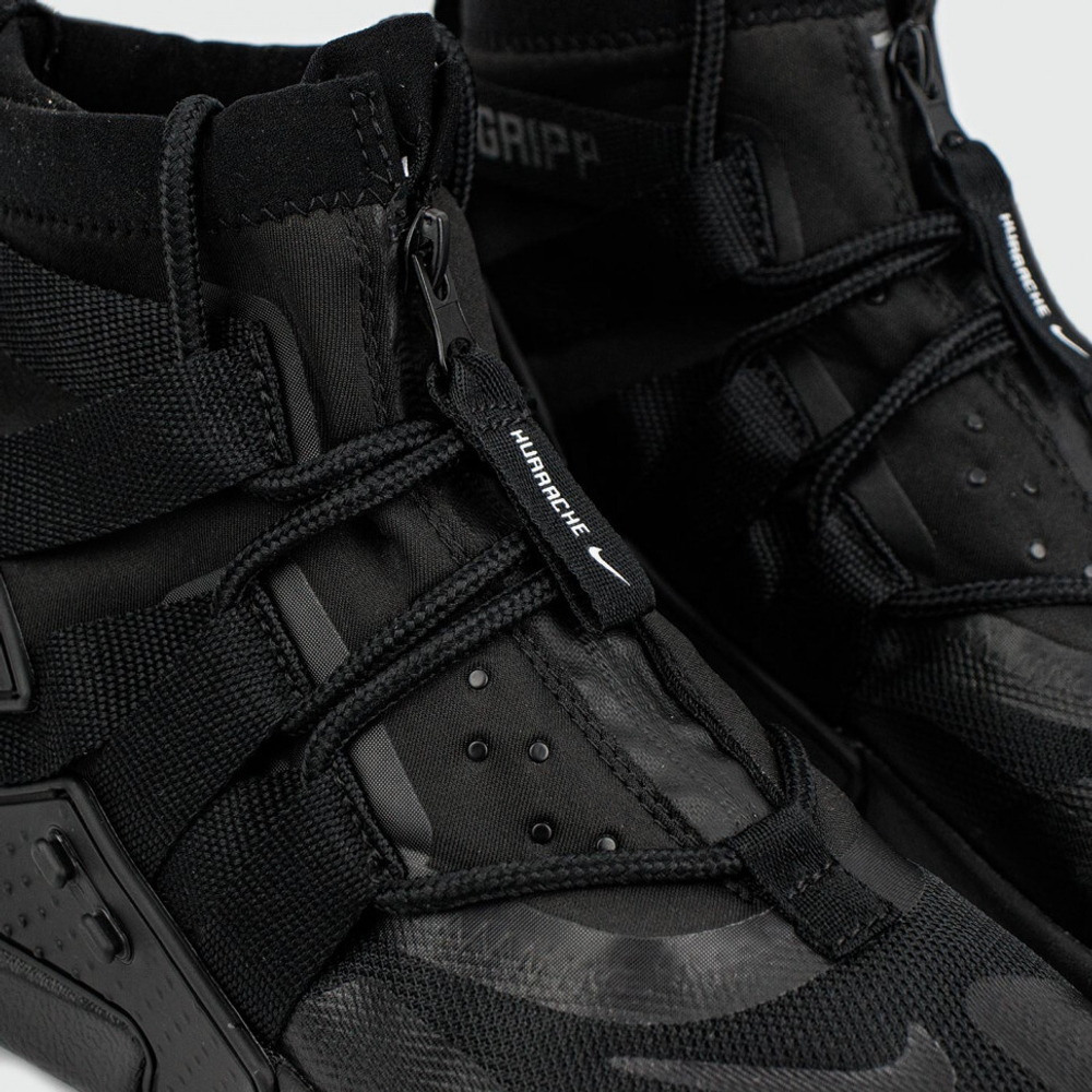 кроссовки Nike Air Huarache Gripp Triple Black Wmns