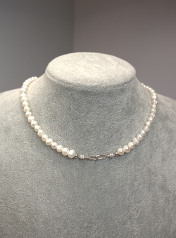 Чокер из натурального жемчуга "Жемчужная россыпь"