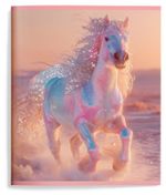 Тетрадь 48л, А5, клетка, Schoolformat Блестки, УФ-лак, в ассортименте