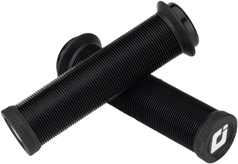Грипсы ODI LONGNECK F33LNB-B чёрные, 135мм, чёрный алюм. грипстоп.