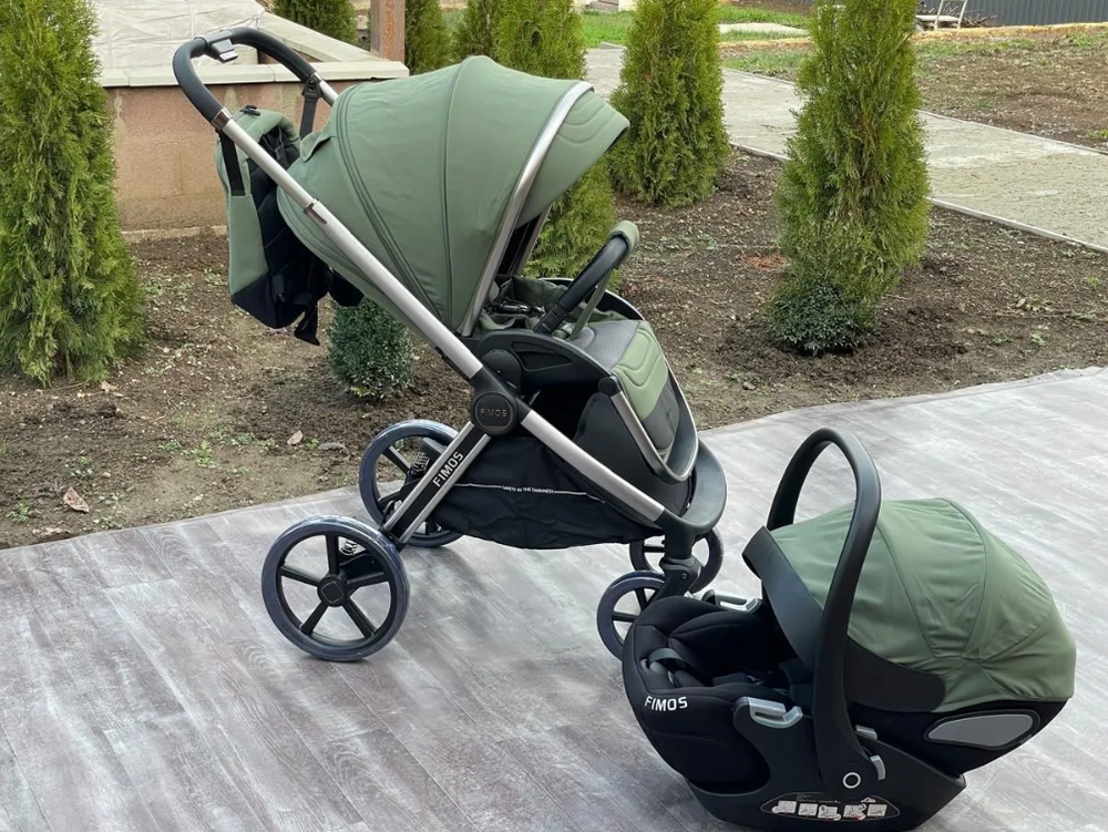Детская коляска Luxmom FIMOS 999 2в1 (зеленый)