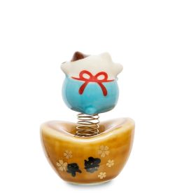 Lucky Cats KT-06/1 Фигурка на пружине «Кот»