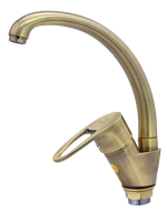 10021-D Смеситель (БРОНЗА) для кухни "GANZER