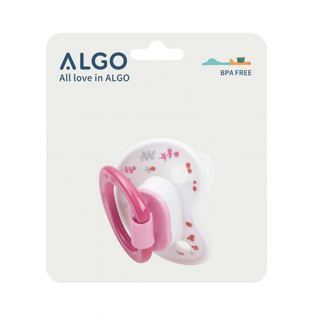 Соска-пустышка детская Algo 0-6 месяцев