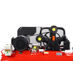 Компрессор пневматический 380В 7.5кВт 16атм 700л/мин. ресивер-300л поршневой ременный GTE