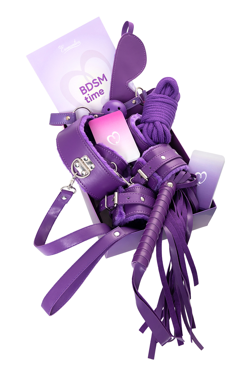 Набор для ролевых игр в стиле BDSM Time два комплекта карт и контракт