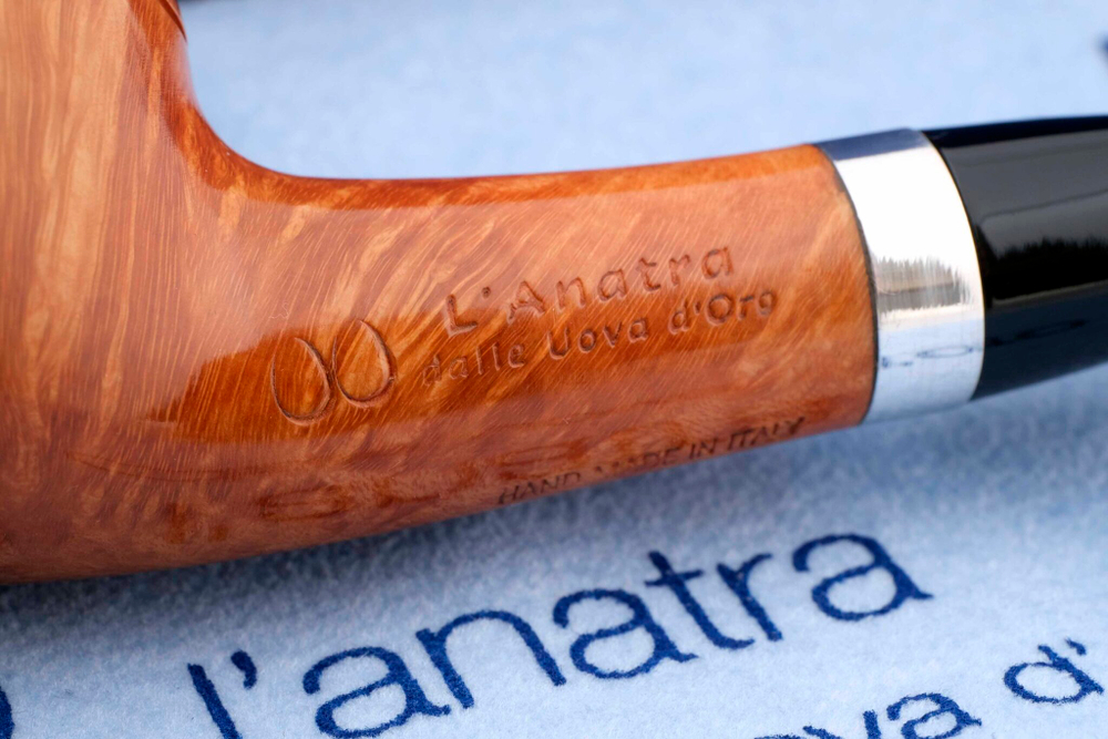 Трубка L'Anatra 2 Eggs Silver L603-2