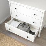Комод с 3 ящиками - IKEA KOPPANG/КОППАНГ ИКЕА, 46х90х83 см, белый