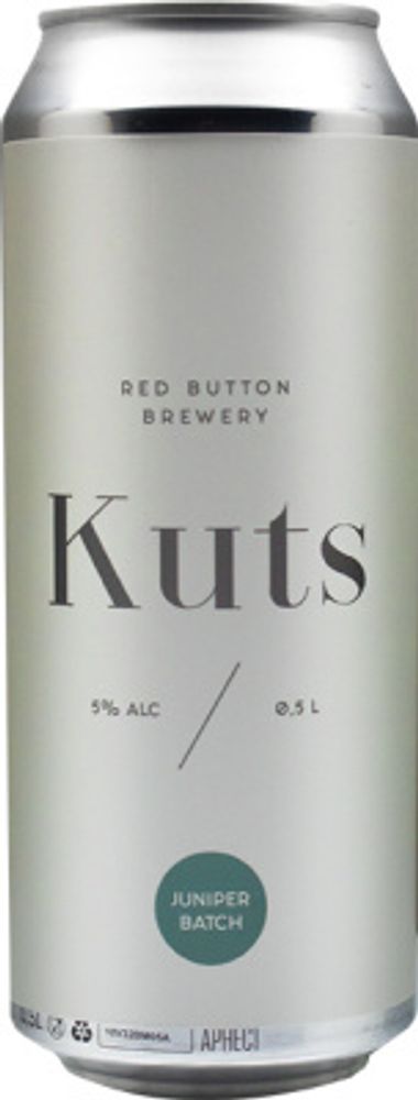Пиво Рэд Баттон Катс Джунипер Батч / Red Button Kuts Juniper Batch 0.5 - банка