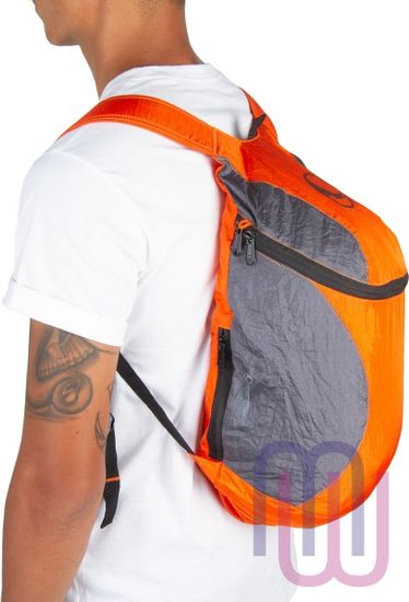 Рюкзак складной Ticket to the Moon Backpack Mini оранжево-серый