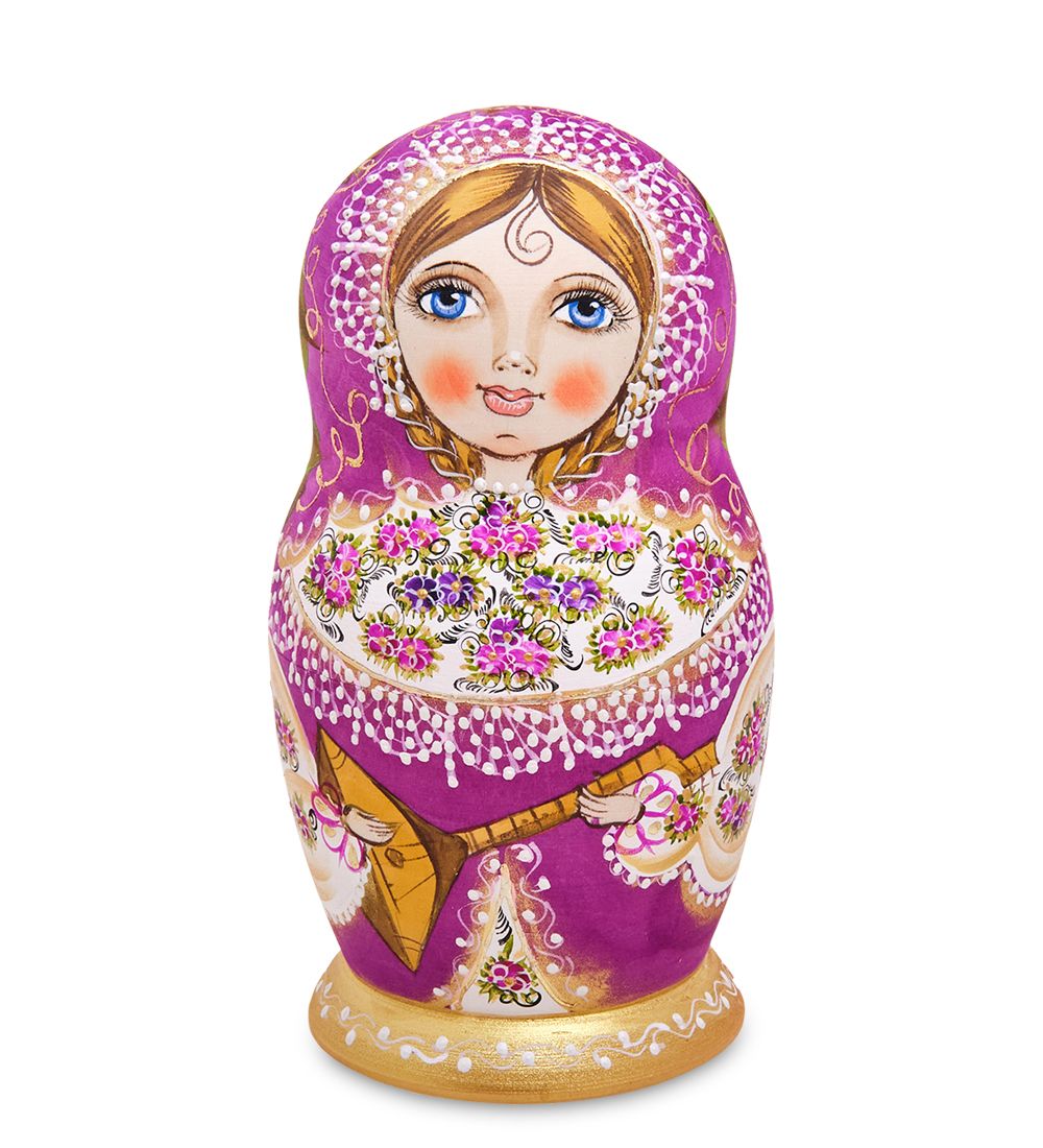 Народные промыслы МР-44/ 2-G Матрешка 5м «Василина»