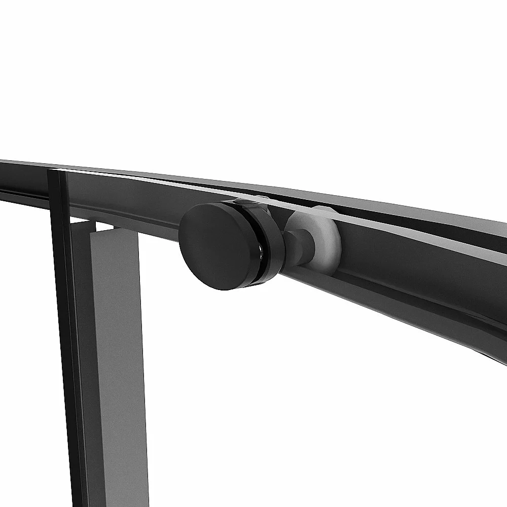 Душевой уголок Niagara Nova NG-6826-34BLACK 90х90 стекло прозрачное/профиль черный матовый