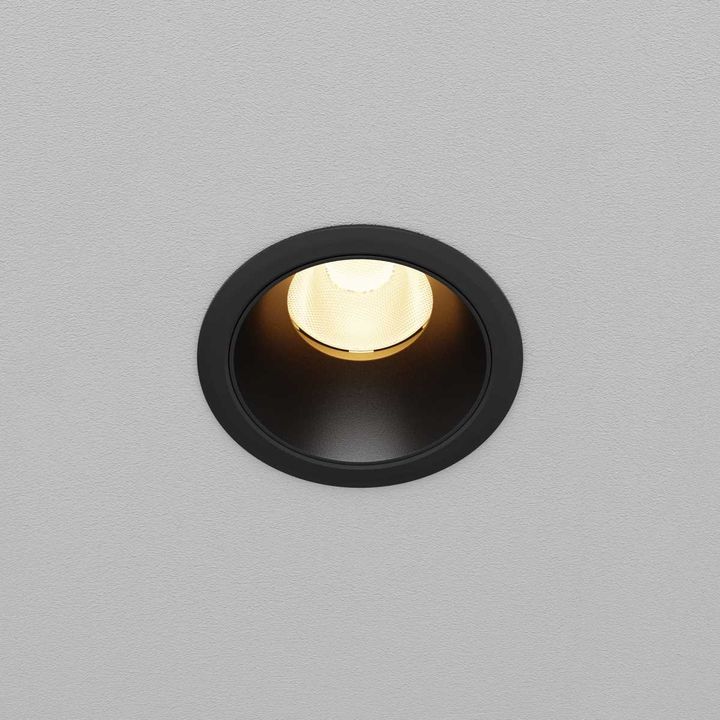 Встраиваемый светильник Maytoni Technical Downlight Dip DL115-10W-3K-B
