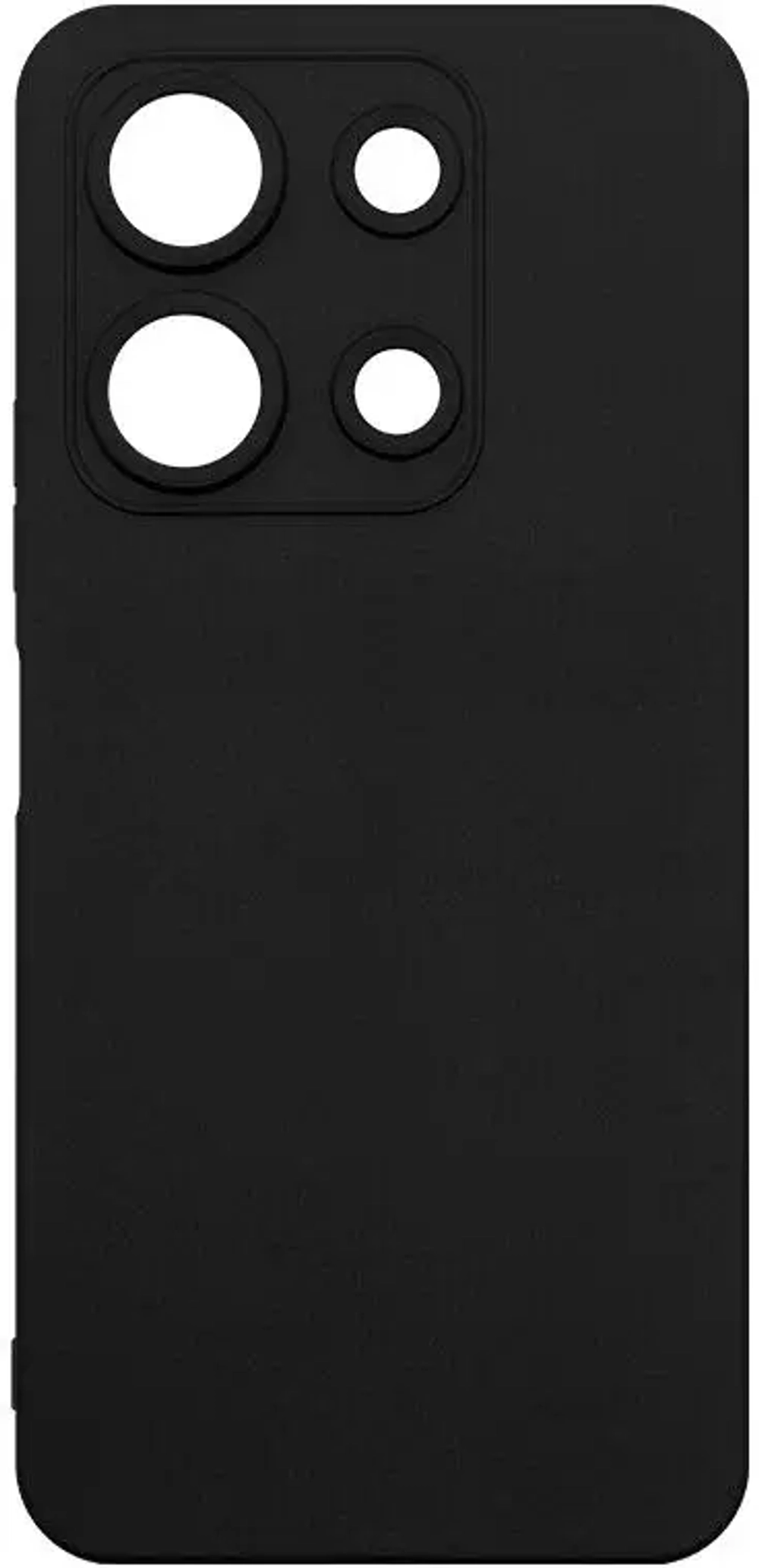 Силиконовый чехол для Infinix Note 30i Black DF