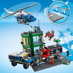 Конструктор LEGO City - Ограбление банка 60317