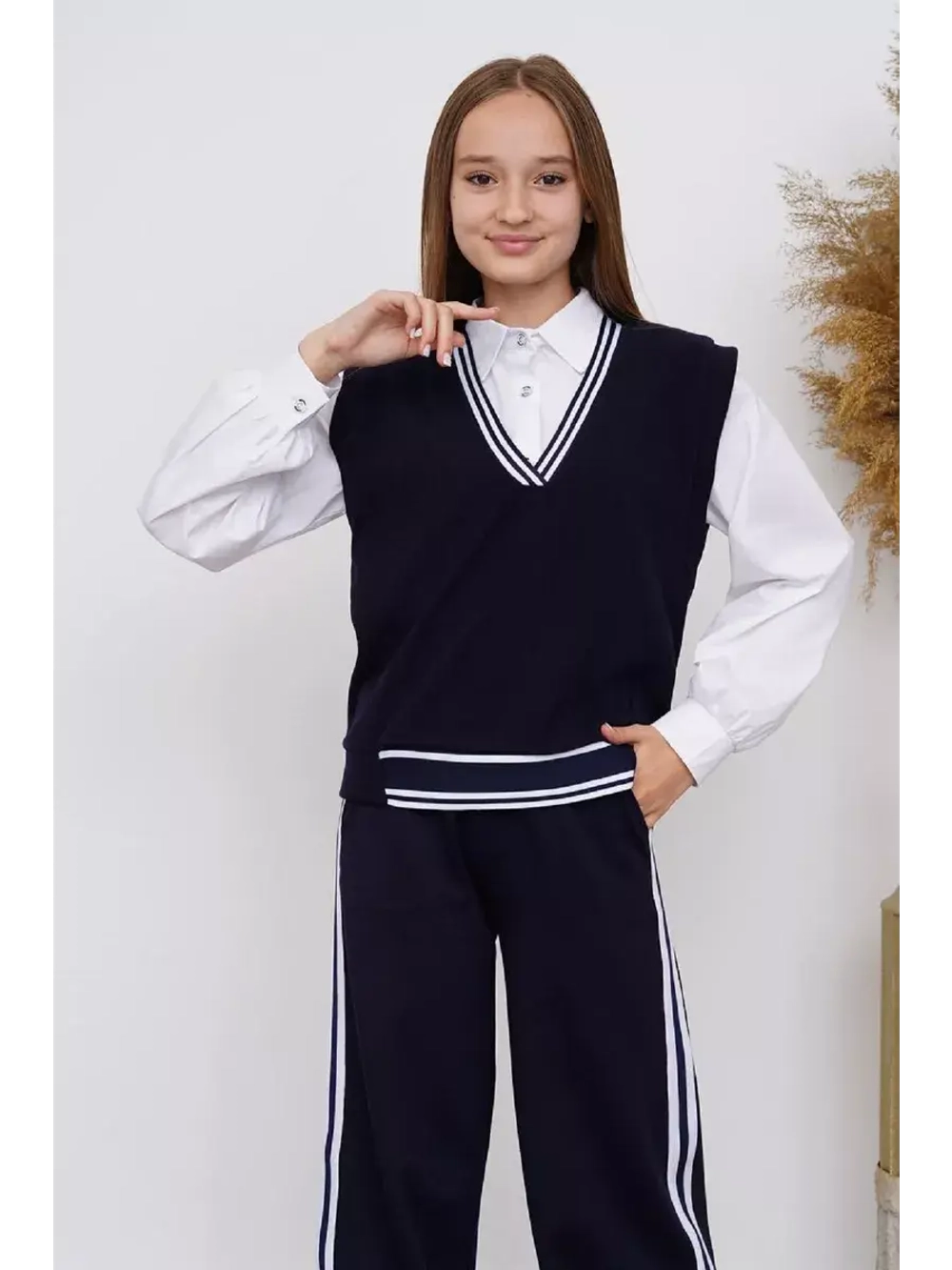Жилетка школьная для девочки