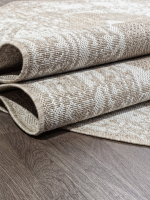 Ковер S129 - BEIGE - Овал - коллекция KAIR размер 120*170 см