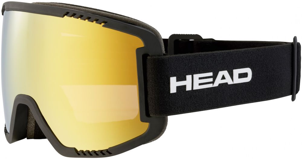 HEAD очки ( маска) горнолыжные HEAD 392511 CONTEX PRO 5K L UNISEX линза 5K black /gold