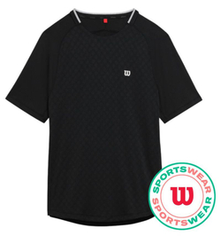 Теннисная футболка Wilson Serve Out - black