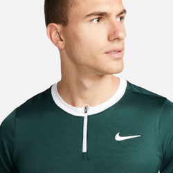 Мужское теннисное поло Nike Men's Court Dri-Fit Advantage Polo - зеленый