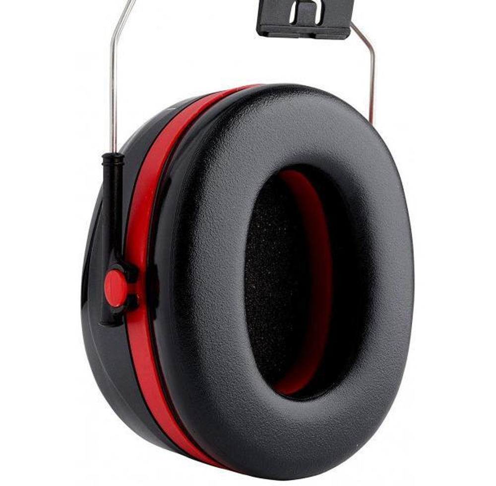 Наушники противошумные 3М™ PELTOR™ Optime™ III, со стандартным оголовьем, 35 dB, черно/красные
