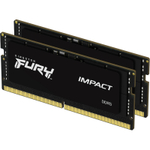 Оперативная память Kingston DDR5 64GB 5600MT/s CL40 SODIMM (Kit of 2) FURY Impact
