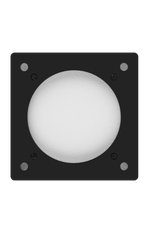 Вентилятор теневой Technova SHADOW 100К Квадрат с обратным клапаном, под натяжной потолок