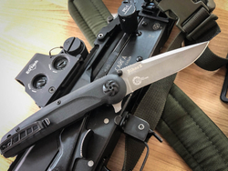 Складной нож Biker Z M390 Black G10 StoneWash