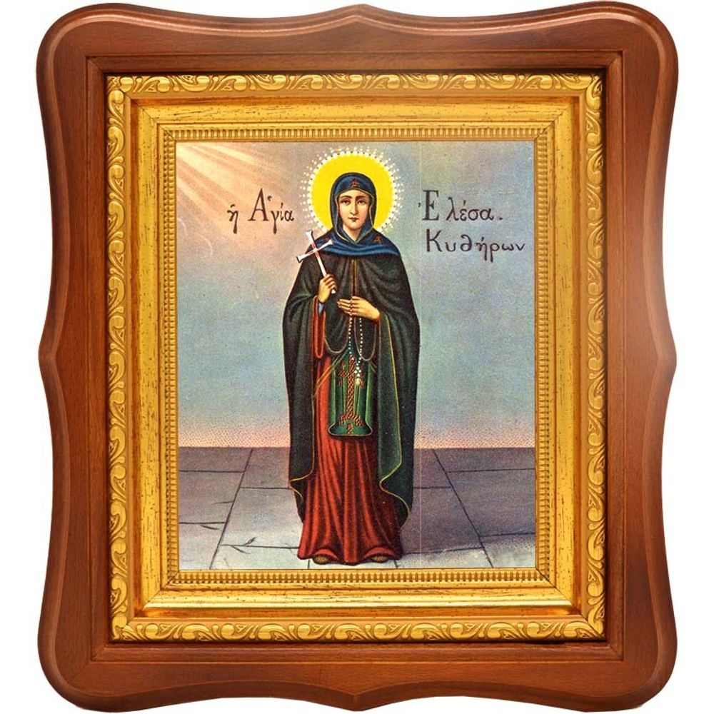 Елеса Киферская мученица. Икона на холсте.