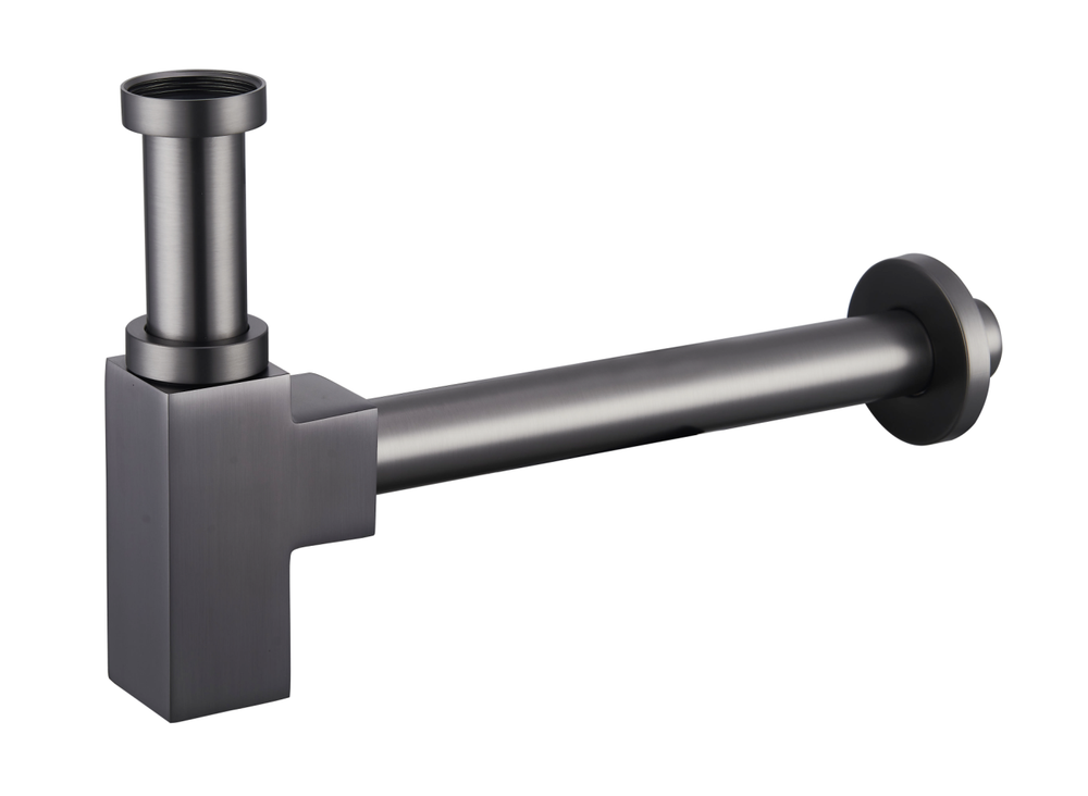 Сифон BelBagno BB-SMQ2-GM Оружейная сталь