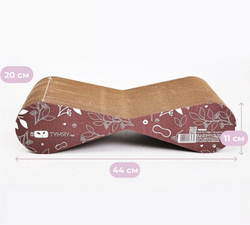 Тумяу Медиум mini Когтеточка из картона 44х11х20см