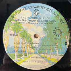 Винтажная виниловая пластинка LP Manfred Mann Earth Band The Roaring Silence (USA 1976) Blinded By The Light