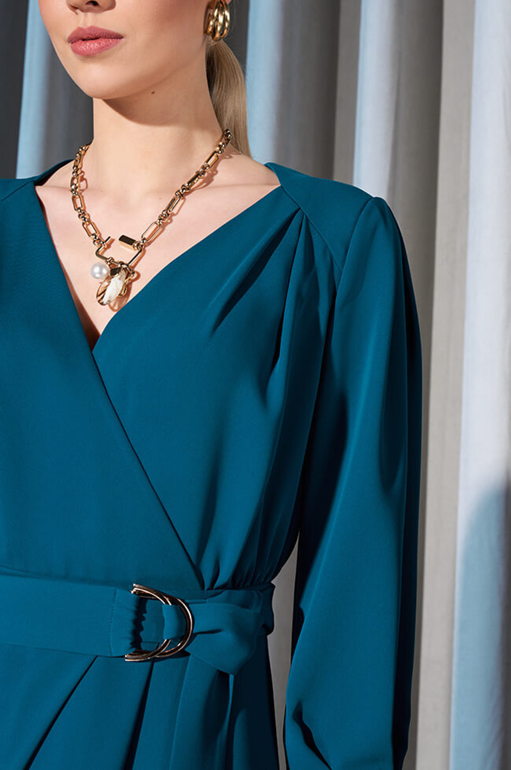 51514 Платье женское (морская волна)