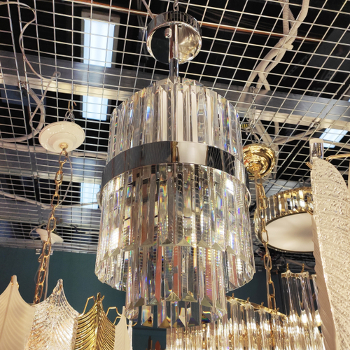 Подвесной светильник Cloyd BROTIGAN-A P4 / Ø20 см - хром (арт.10558)