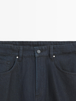 Massimo Dutti Джинсы свободного кроя, темно-синий