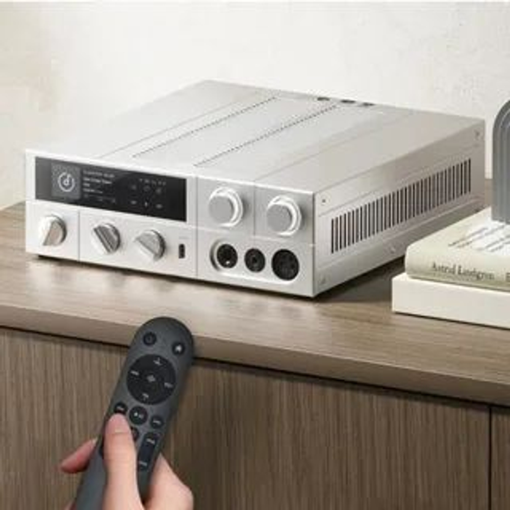 FiiO K15 silver (серебро) Настольный ЦАП и усилитель для наушников с 3,93-дюймовым сенсорным экраном