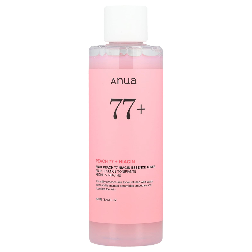 Anua, Тоник с ниациновой эссенцией Peach 77, 250 мл (8,45 жидк. Унции)