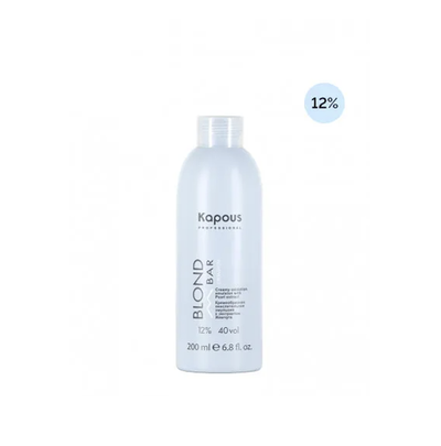 Kapous Кремообразная окислительная эмульсия «Blond Cremoxon» с экстрактом Жемчуга “Blond Bar” 12%, 200 мл*