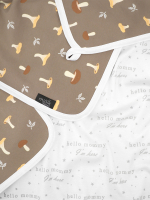 Двусторонний плед Mjölk Грибочки