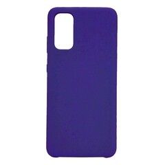 Силиконовый чехол Silicone Cover для Samsung Galaxy Note 20 (Индиго)